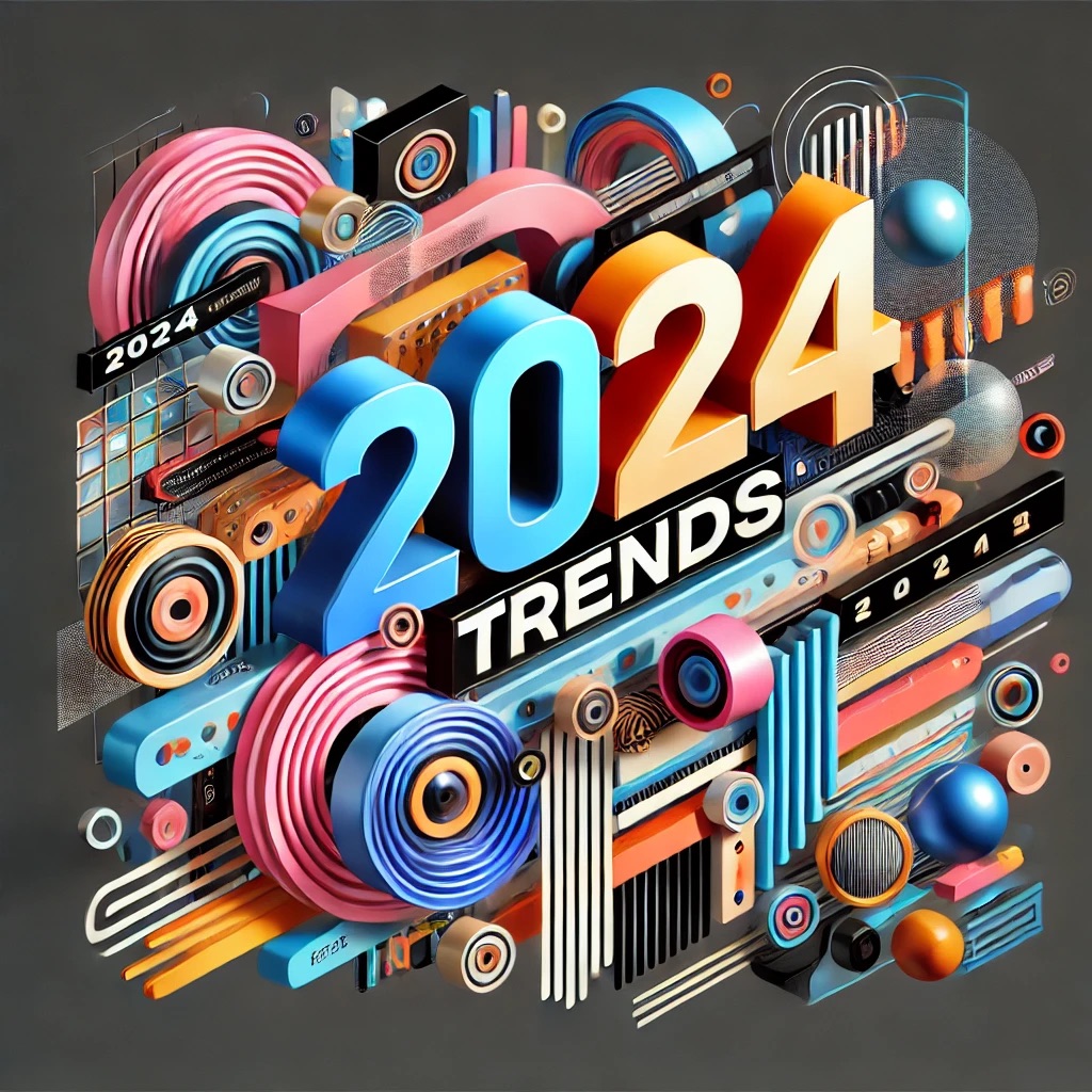 Visual Trends Graphic Design Trends for 2024: What’s Shaping the Visual World? - Livi ...